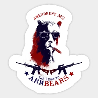 The Right to Arm Bears Sticker